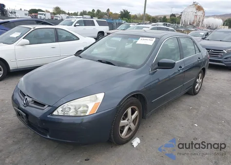 2003 Honda Accord 2.4 Ex from USA, damaged, VIN JHMCM56763C040930